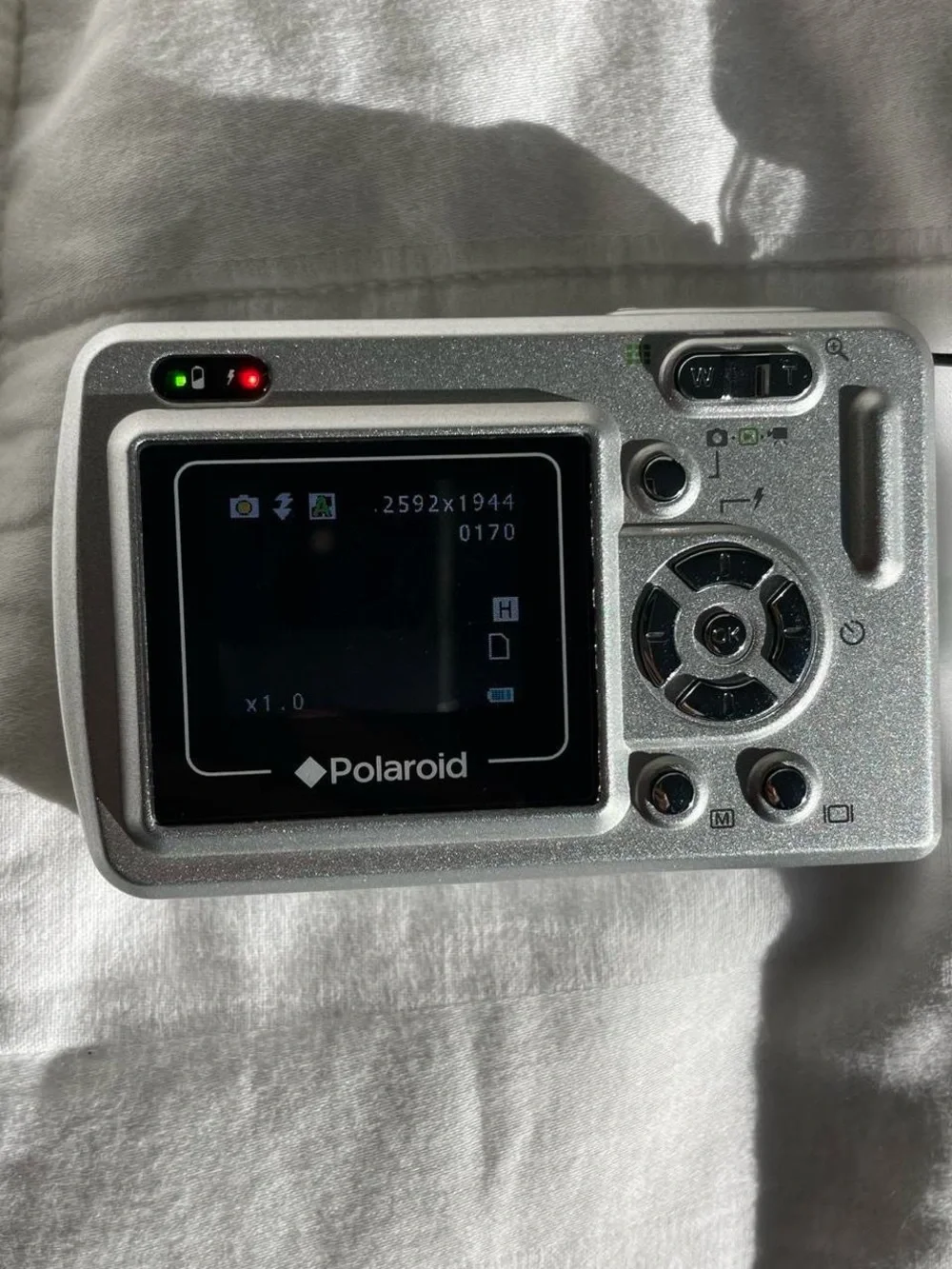 Polaroid Silver A515 Digital Camera (Tested & Working)